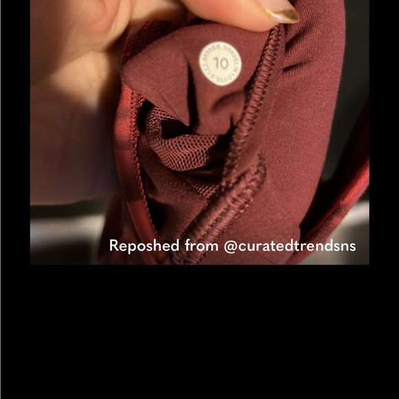 Wunder Under Tight 25” High Rise and Align Tank Size 10 worn 2 times - Picture 7 of 7